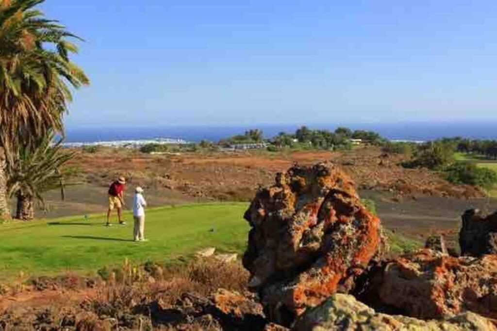Duplex 3 Dormitorios Con Parking Privado Costa Teguise Bagian luar foto